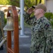 Sailors assigned to Diego Garcia hold a 9/11 Remembrance Ceremony