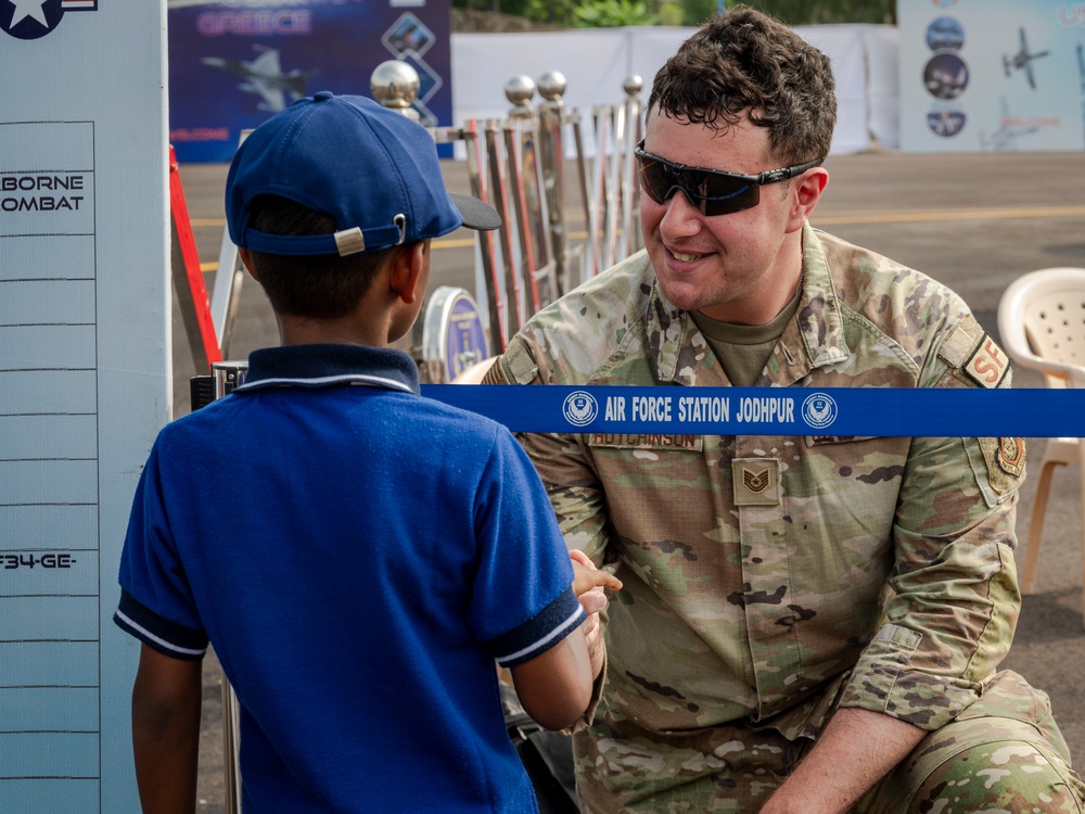 Airpower beyond boundaries: USAF members attend India air show during TS24