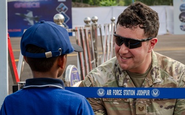 Airpower beyond boundaries: USAF members attend India air show during TS24