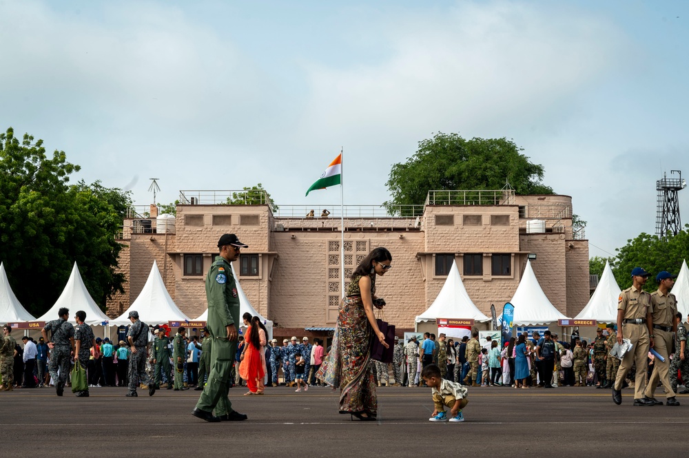 Airpower beyond boundaries: USAF members attend India air show during TS24