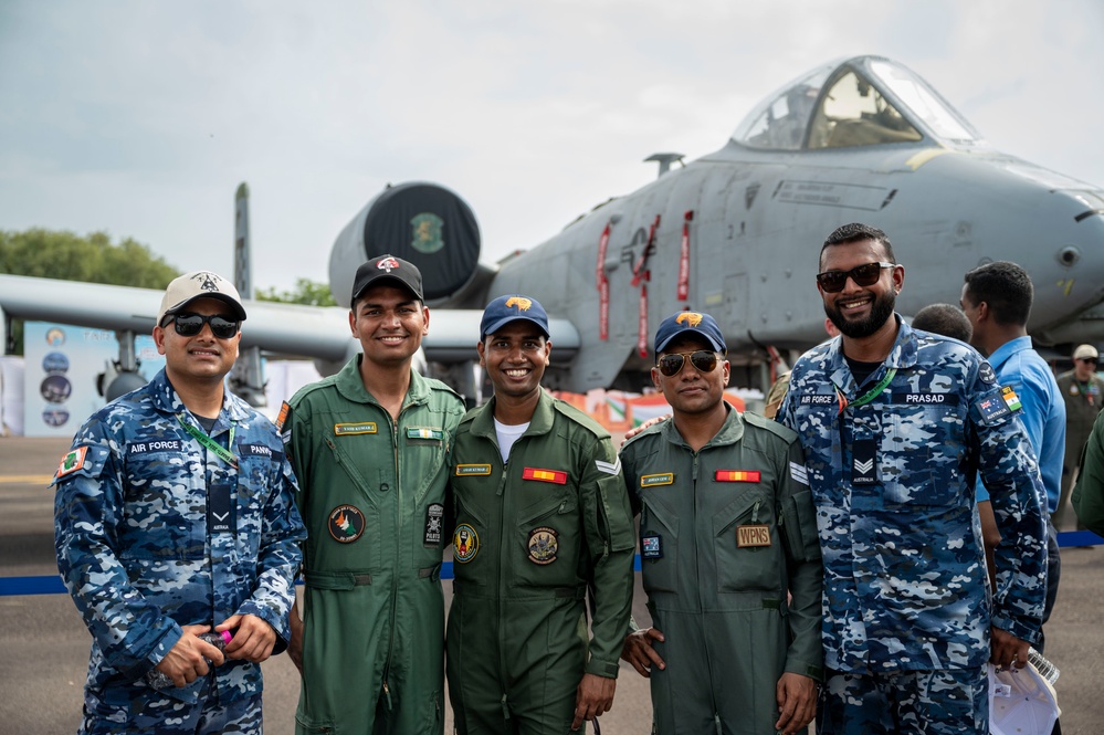 Airpower beyond boundaries: USAF members attend India air show during TS24