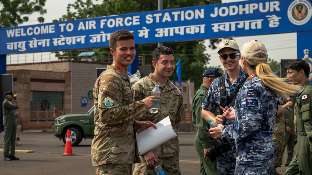 Airpower beyond boundaries: USAF members attend India air show during TS24