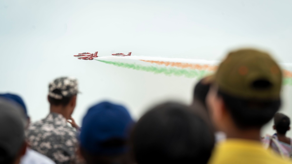 Airpower beyond boundaries: USAF members attend India air show during TS24