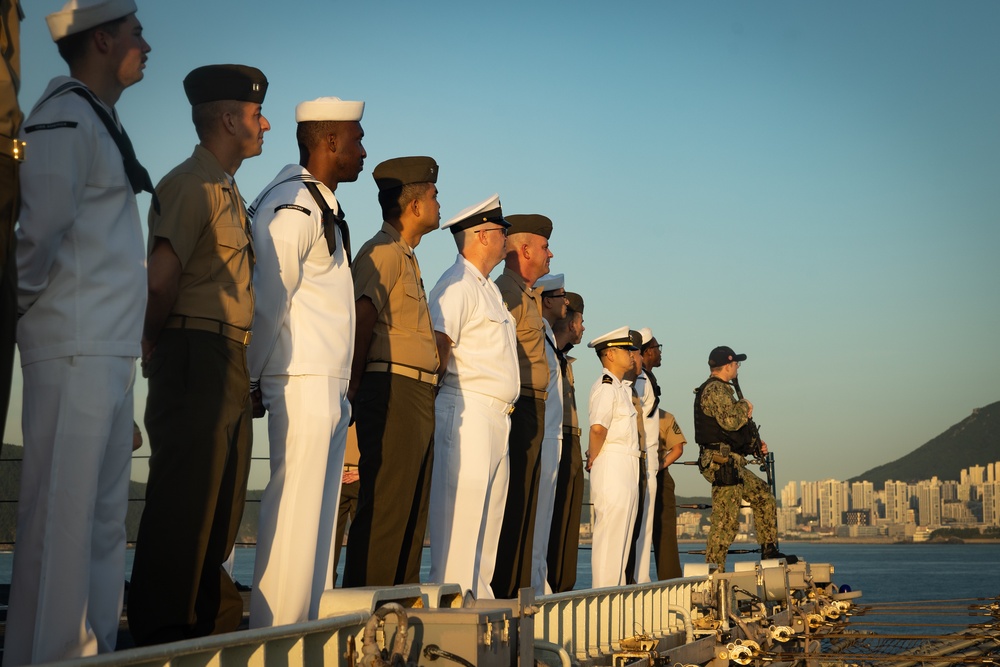 31st MEU Mans the Rails in South Korea