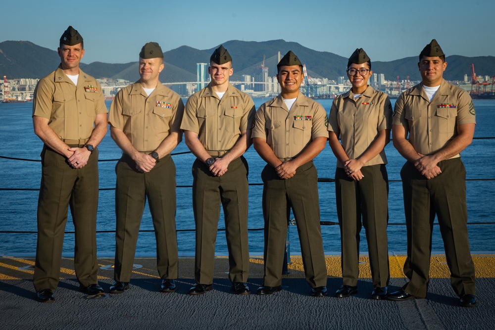 31st MEU Mans the Rails in South Korea