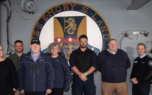 Guests Tour Emory S. Land