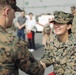 15th MEU Marine promoted on deployment by her Korean family