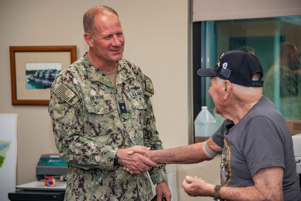 98 Years Young WWII Veteran Visits JRM
