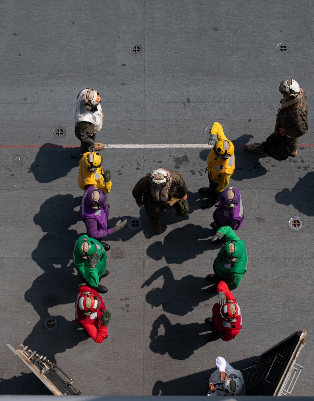 Commandant of the Marine Corps / Sergeant Major of the Marine Corps Visit USS America (LHA 6)