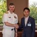 CNRJ Visits JMSDF and City Leaders