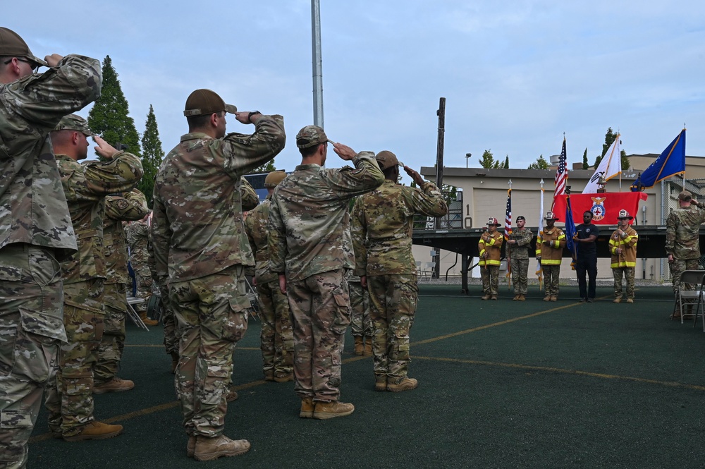 Wolf Pack gathers for reflection and remembrance on 9/11