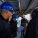 USS Emory S. Land Sailors Conduct Maintenance on USS Hawaii