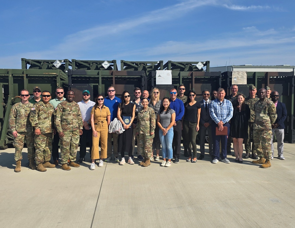 U.S. Congressional, Embassy staff delegation visits Army’s newest APS worksite