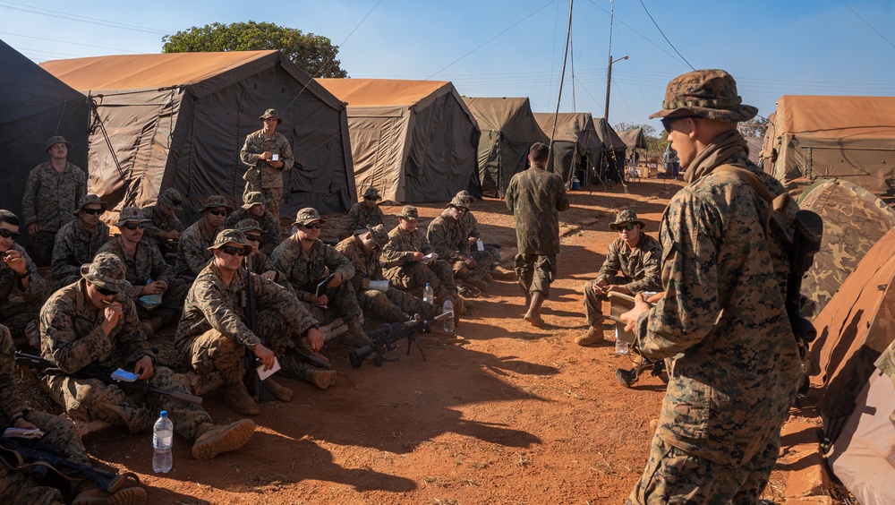 U.S. Marines Integrate with Brazilian Marines