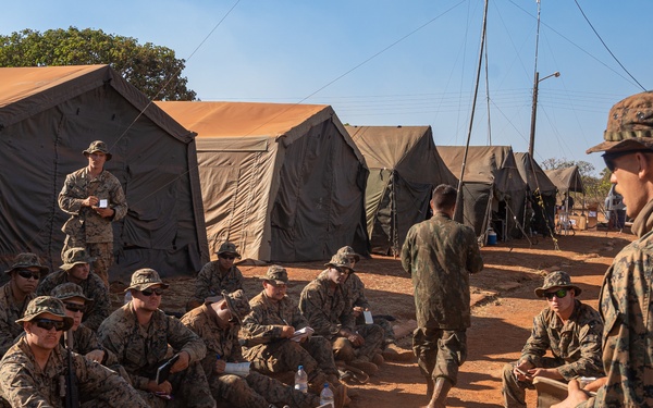 U.S. Marines Integrate with Brazilian Marines