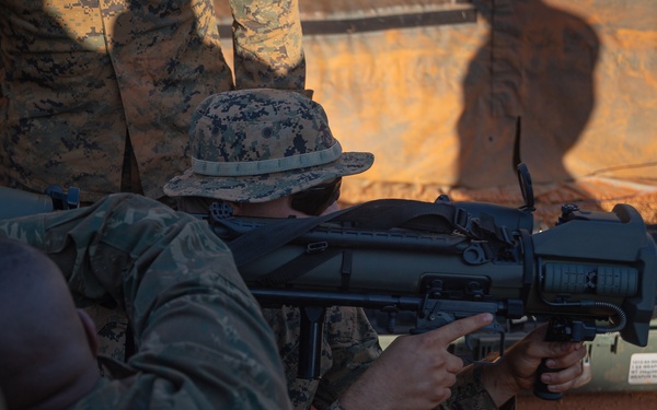 U.S. Marines Integrate with Brazilian Marines