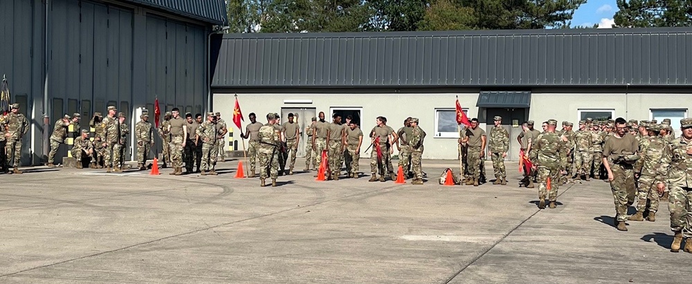 5-4 ADA air defenders compete in a Relay Race Competition