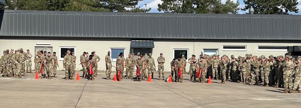 5-4 ADA air defenders compete in a Relay Race Competition