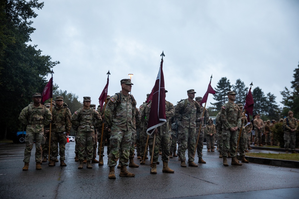 Landstuhl Regional Medical Center participates in 9/11 ruck march