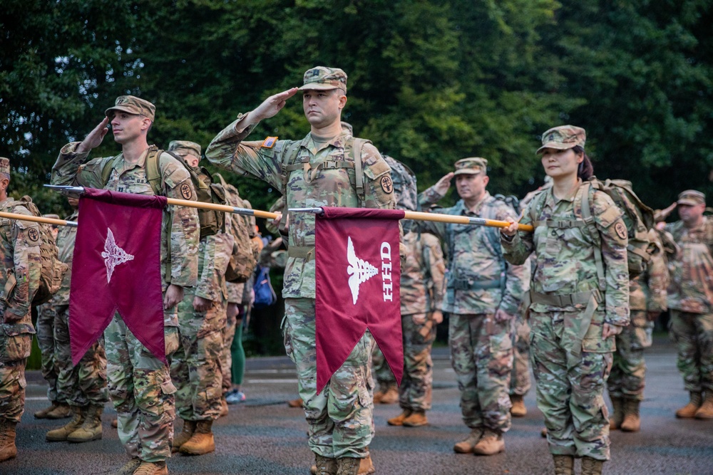 Landstuhl Regional Medical Center participates in 9/11 ruck march