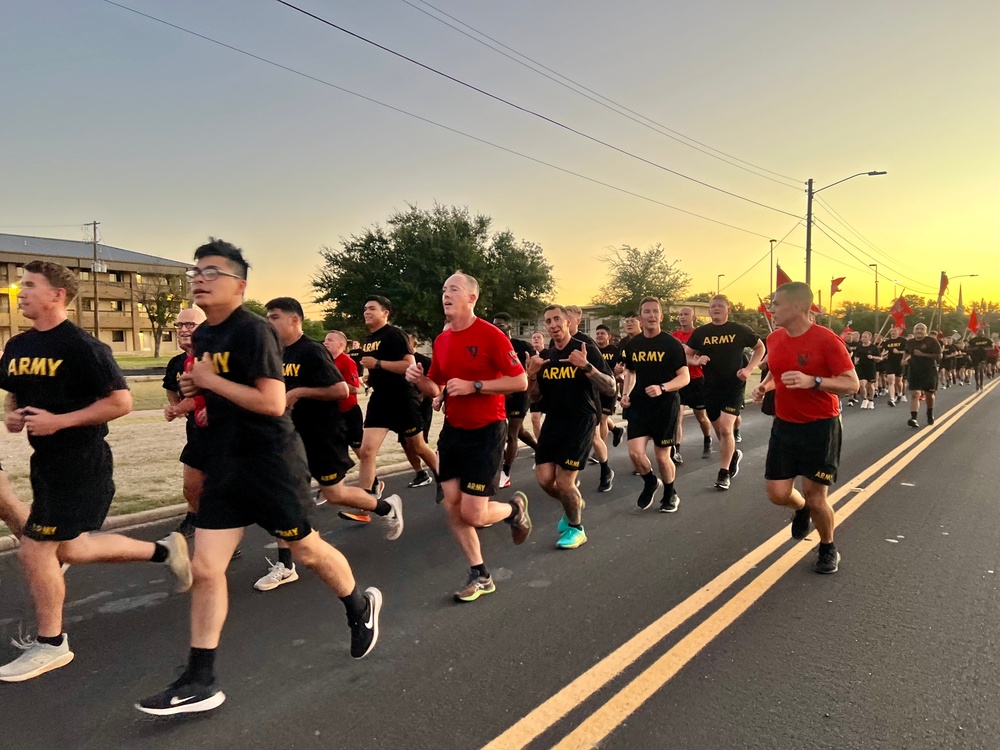 36th Engineer Brigade Kicks Off Engineer Week with Brigade Run