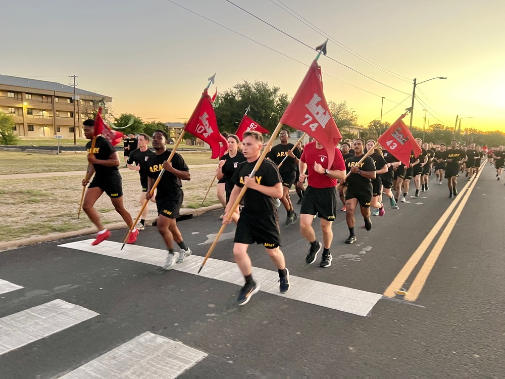 36th Engineer Brigade Kicks Off Engineer Week with Brigade Run