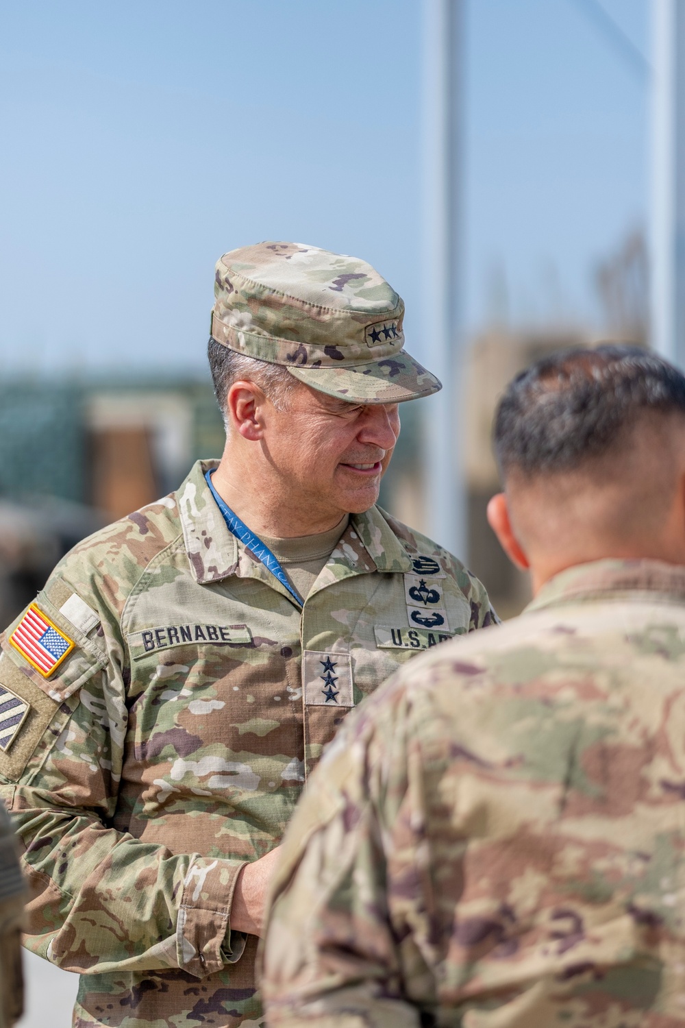 U.S. Army Lt Gen. Bernabe visits Patriot Site in Poland