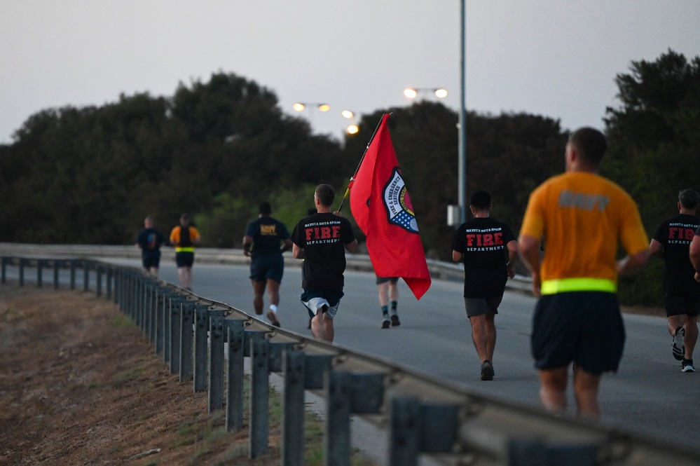 Naval Station Rota, Spain Holds 9/11 Remembrance Run