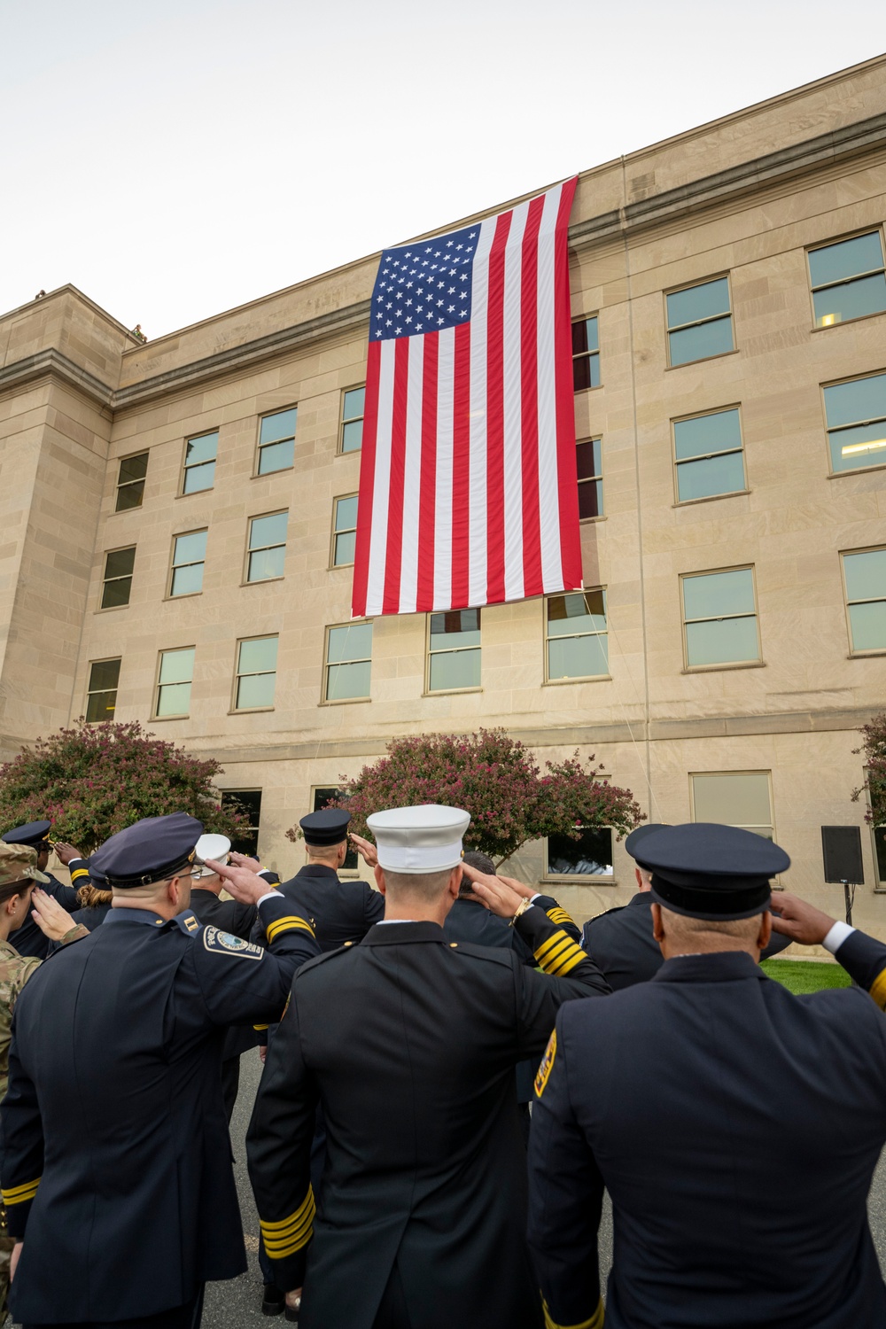 9/11 Flag Unfurling