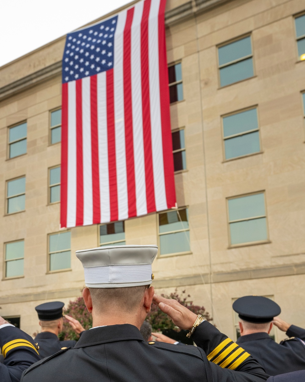 9/11 Flag Unfurling