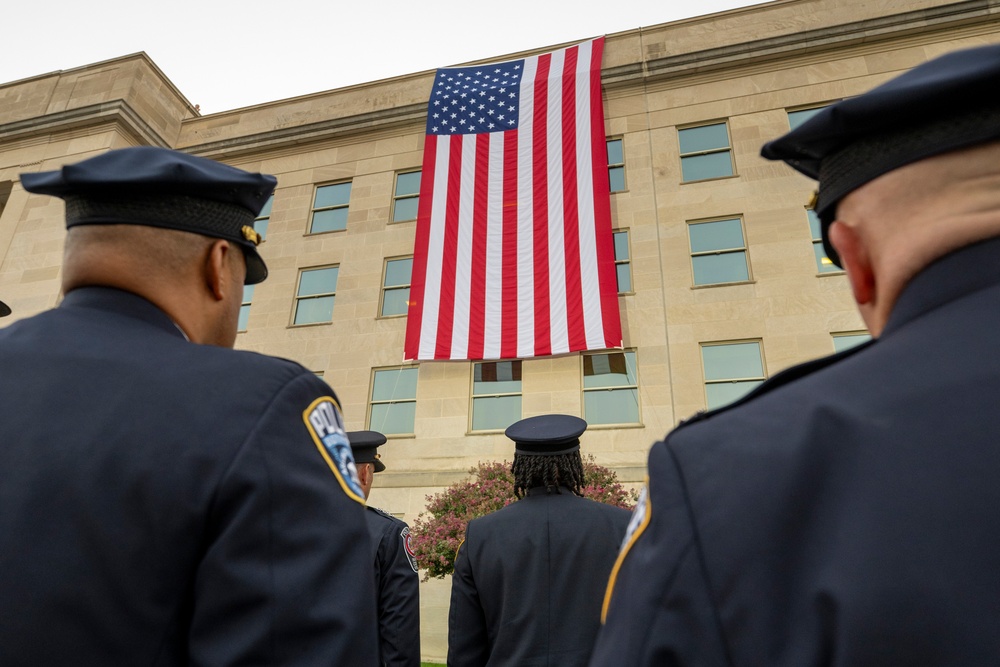 9/11 Flag Unfurling