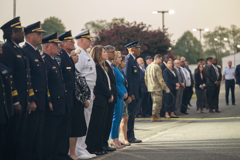 9/11 Flag Unfurling