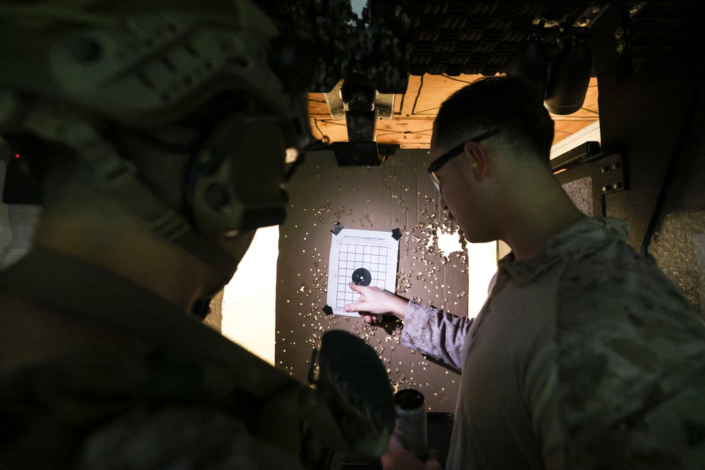 FASTCENT conducts indoor live-fire training