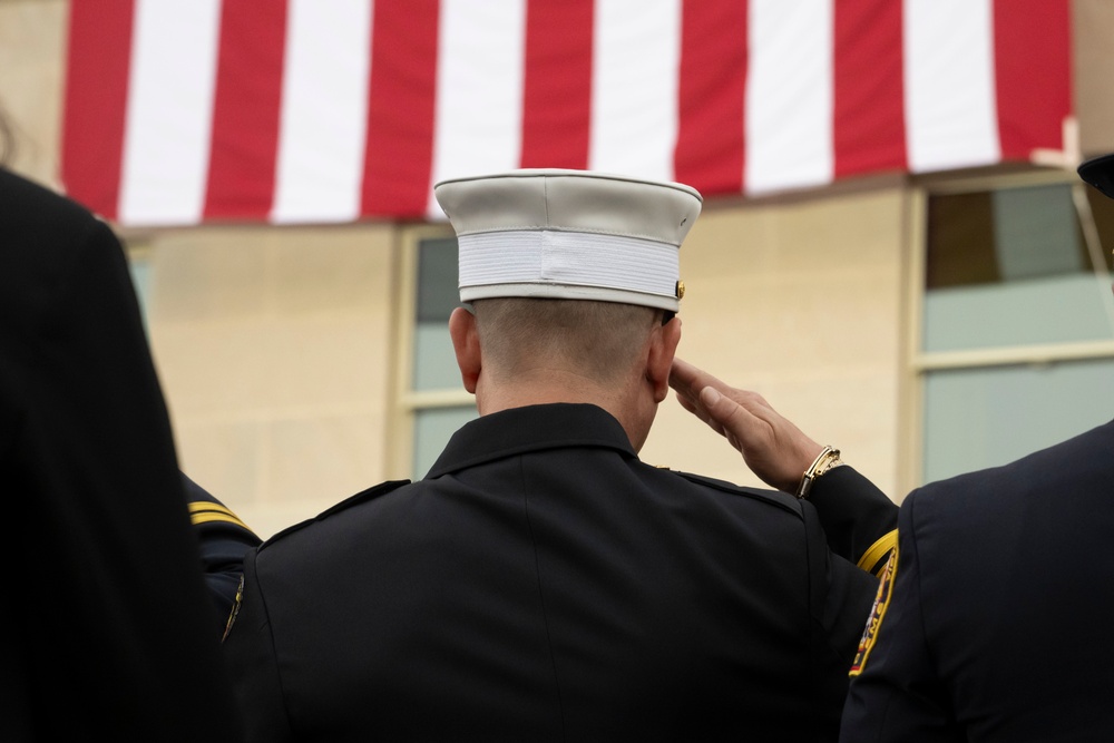 9/11 Flag Unfurling