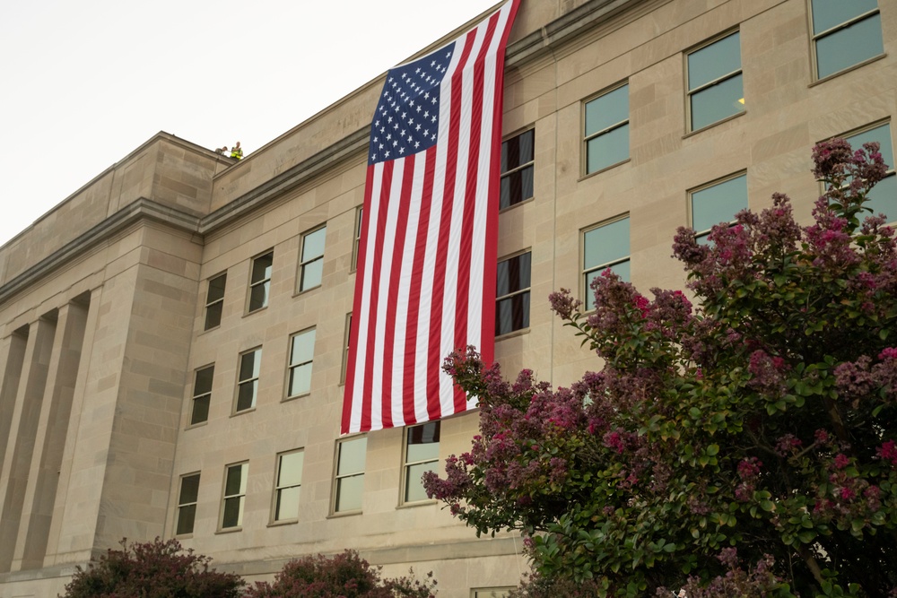 9/11 Flag Unfurling