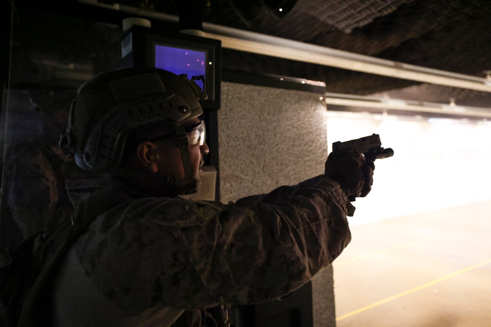 FASTCENT conducts indoor live-fire training