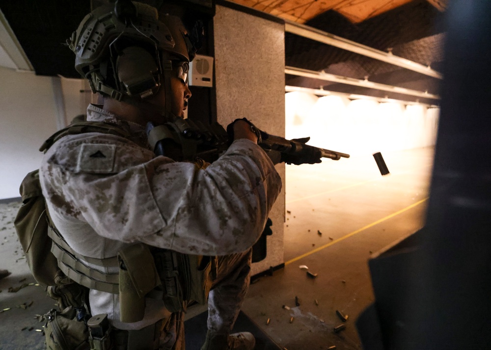 FASTCENT conducts indoor live-fire training