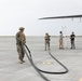 MWSS-271 Marines fuel a U.S. Air Force C-146A Wolfhound as part of exercise Northern Viking 24