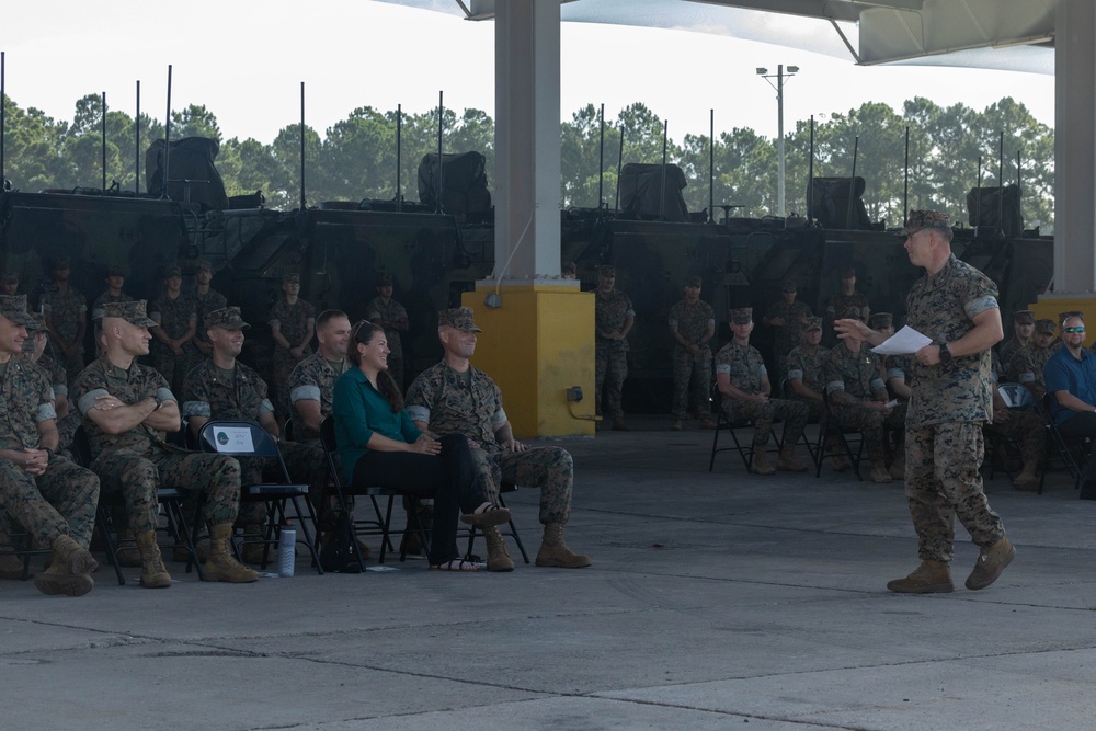 2d AA Battalion Relief and Appointment