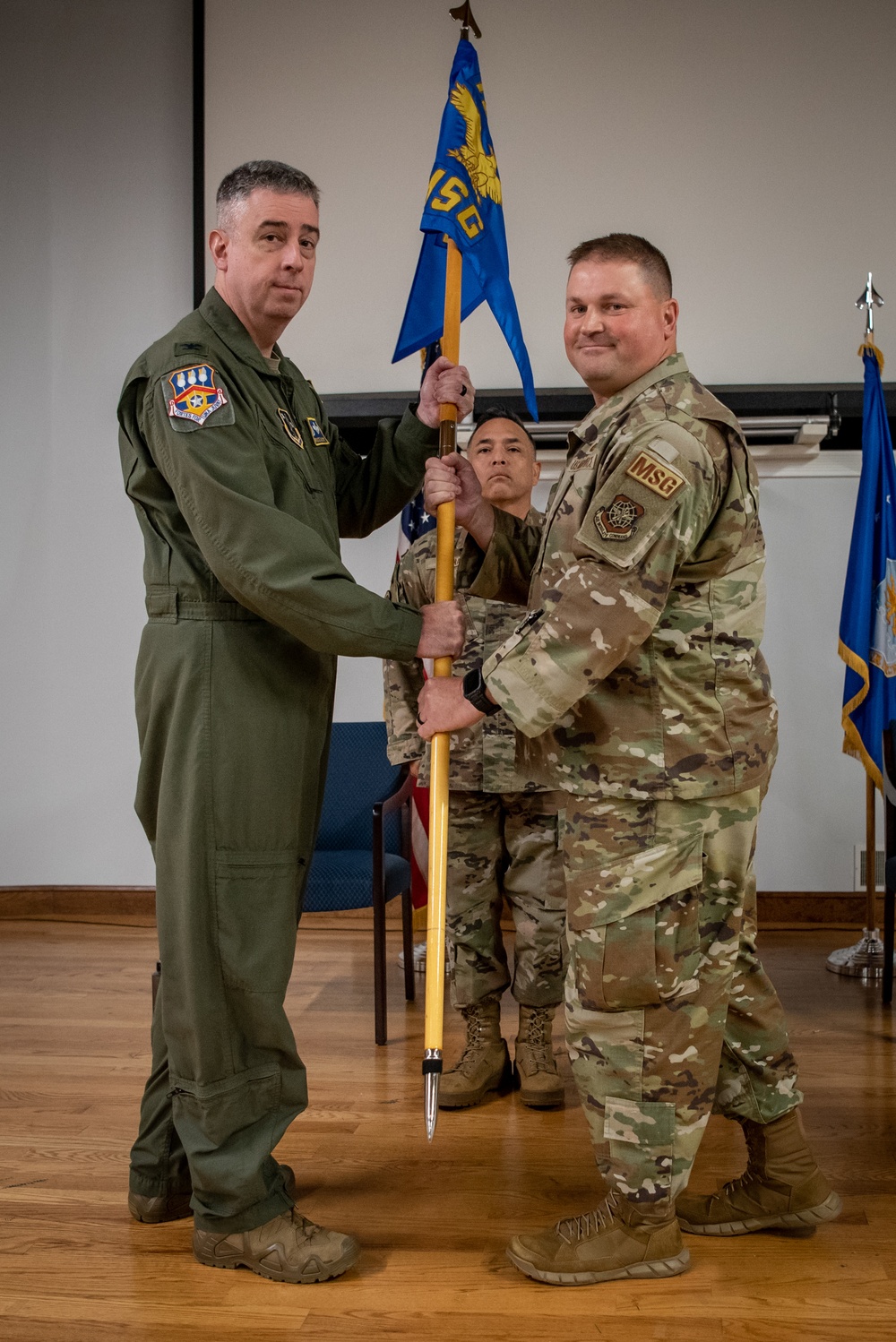 Krauss takes command of the 123rd MSG