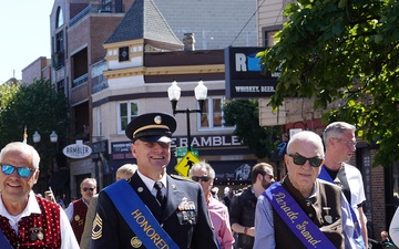 Chicago’s 2024 Steuben Parade welcomes Army Reserve Soldier as honored guest