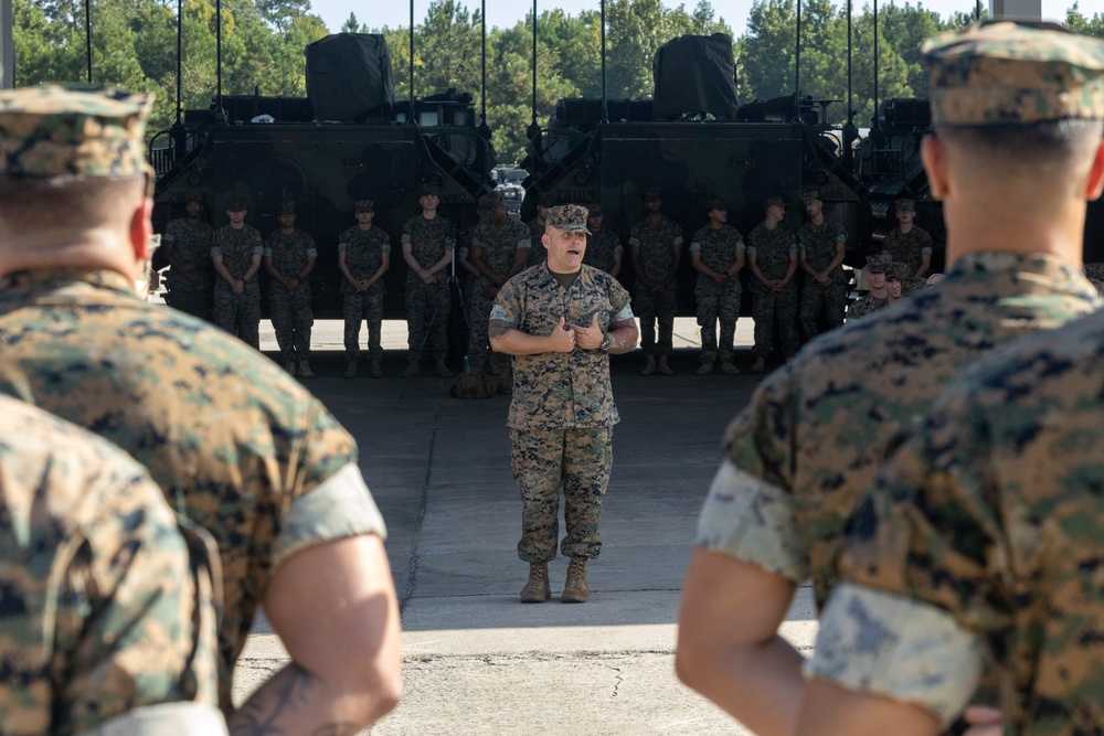 2d AA Battalion Relief and Appointment