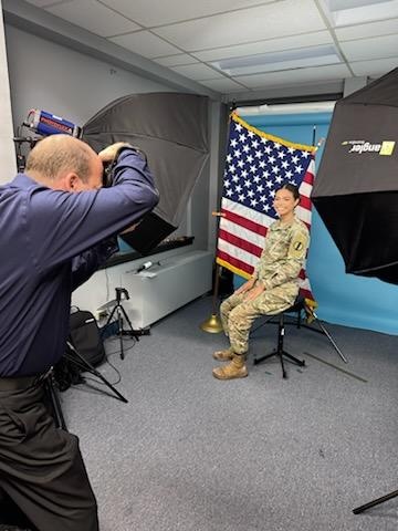Miss USA, Army Lt. Cooper Visits Fort Hamilton