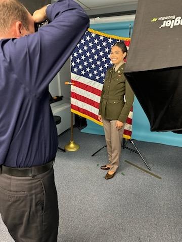Miss USA, Army Lt. Cooper Visits Fort Hamilton