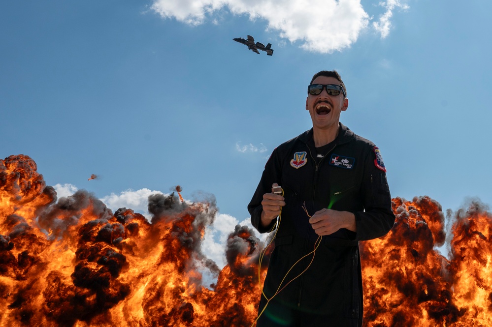 A-10 Demo - Midland Air Show 2024