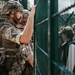 British Armed Forces receive civilian refugee training at Saber Junction 24