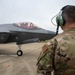 U.S. Airmen launch F-35s from RAF Marham during Agile Shield