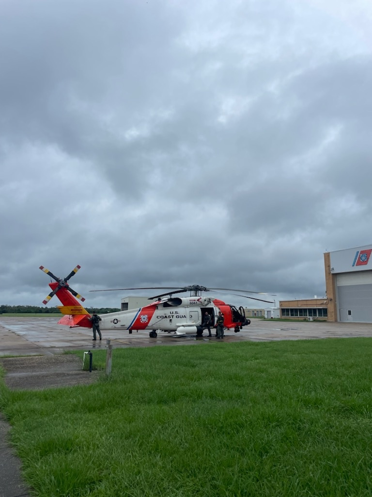 Coast Guard crews prepare for Hurricane Francine