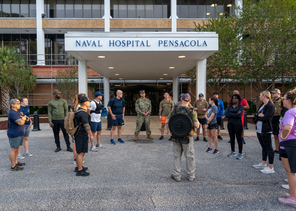 Navy Medicine Readiness and Training Command Pensacola 9/11 Memorial Ruck