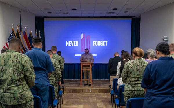 Navy Medicine Readiness and Training Command Pensacola 9/11 Remembrance Ceremony